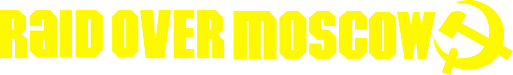 Raid Over Moscow logo for Commodore 64